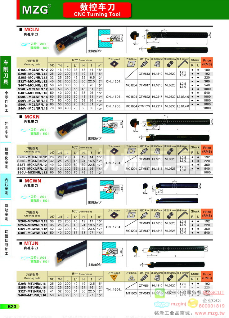 数控车刀