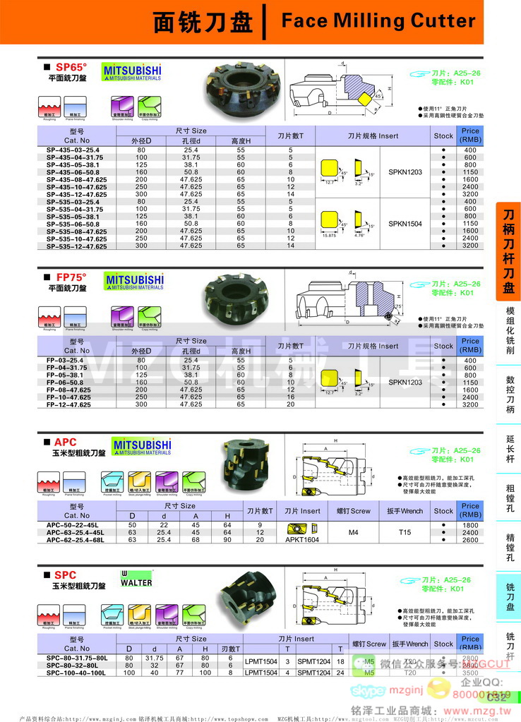 数控刀柄,铣刀杆,铣刀盘